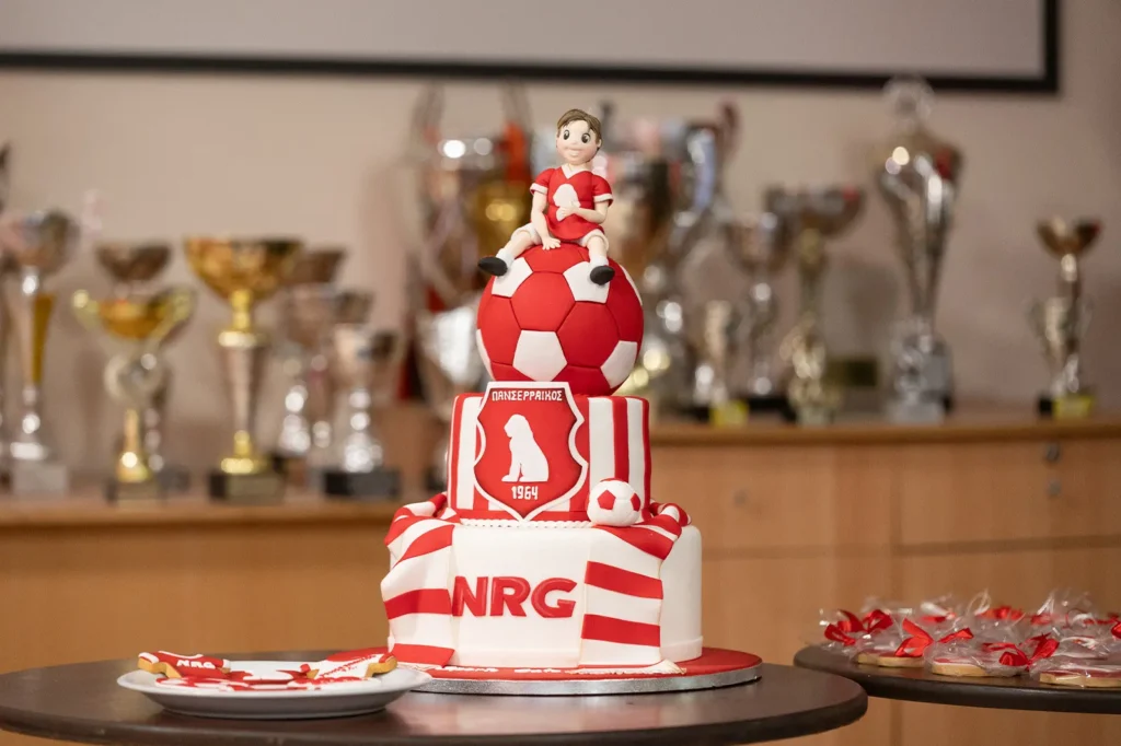 NRG sports Cafe Panserraikos FC academy παιδότοπος